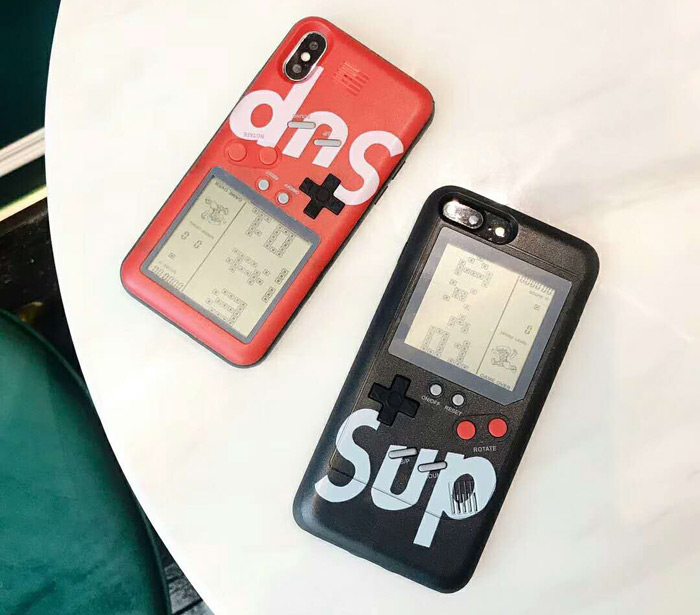 ゲームボーイ風 テトリス 携帯電話ケース iPhone