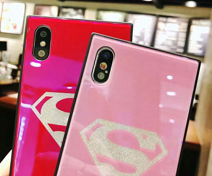 スーパーマンiphoneX Plusケース