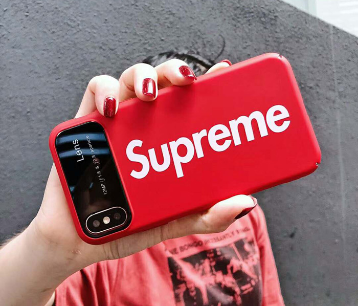 Supreme iphone9/X Plusケースおしゃれ