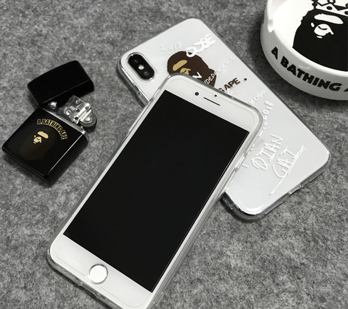 高透明度iphoneX Plusケース