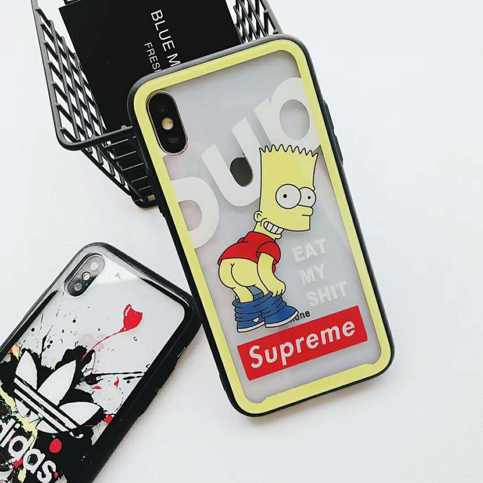 Supreme iphone6/6s/7/8/X Plus ケース