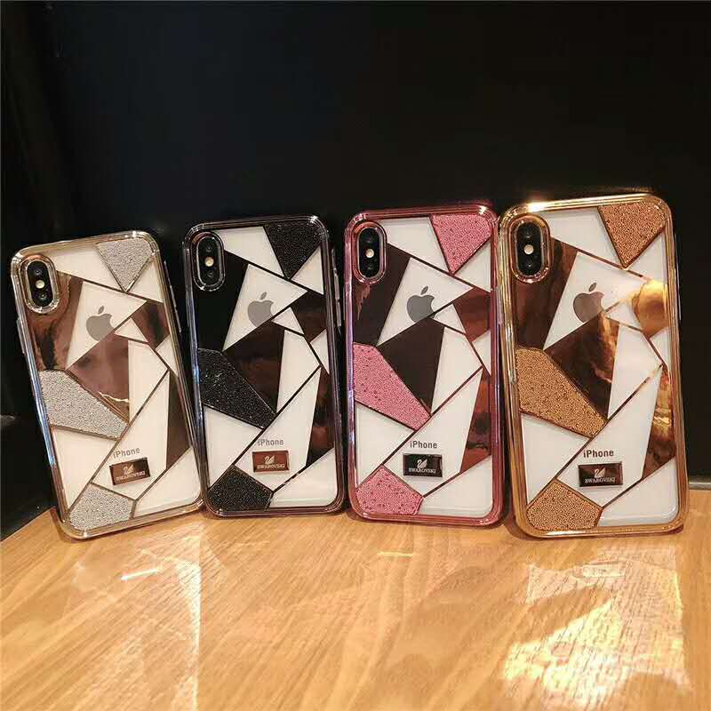 Swarovski iPhoneXケース かわいい
