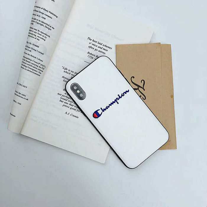Champion iPhone XS Maxケース おしゃれ