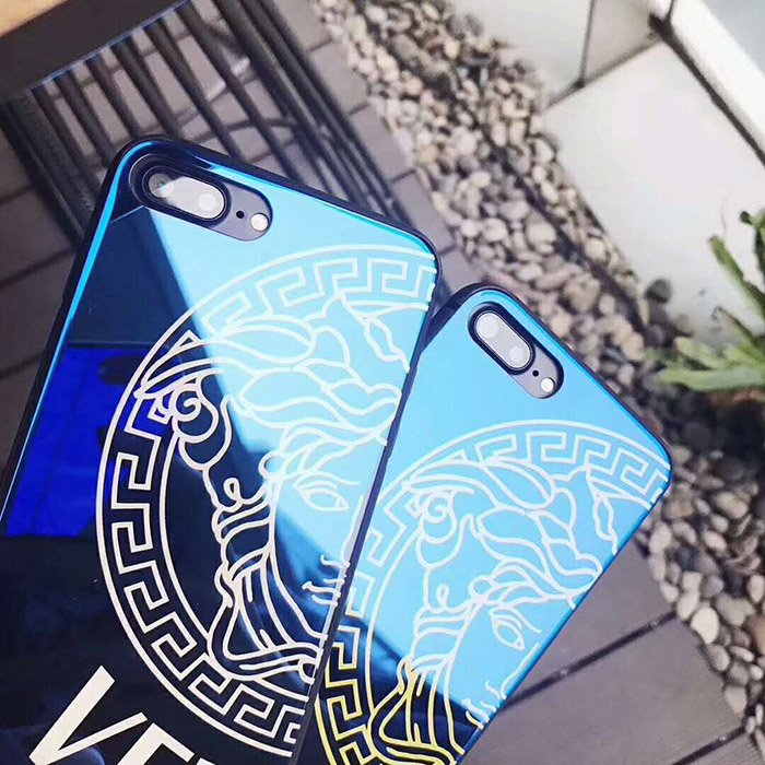 VERSACE iPhoneXケース 鏡面