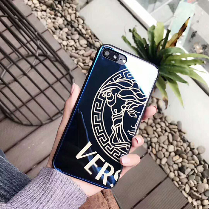 ヴェルサーチ パロディ風 iPhone8/8plusケース