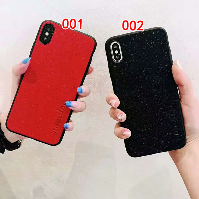 シュプリーム iPhoneXRケース キラキラ