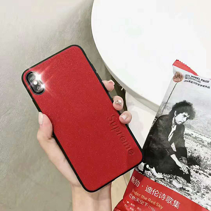 SUPREME iPhoneXSケース かわいい