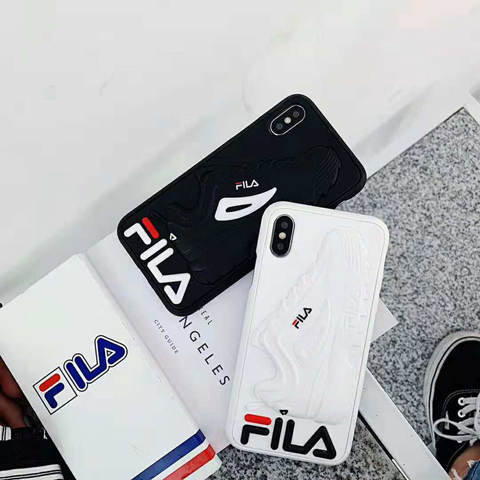 フィラ iPhone8/8plusケース スポーツ風