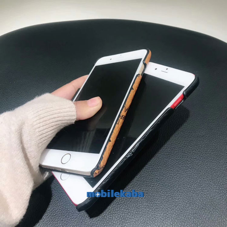 
エム シー エム iphone8/7plusケースウサギブランド風　
