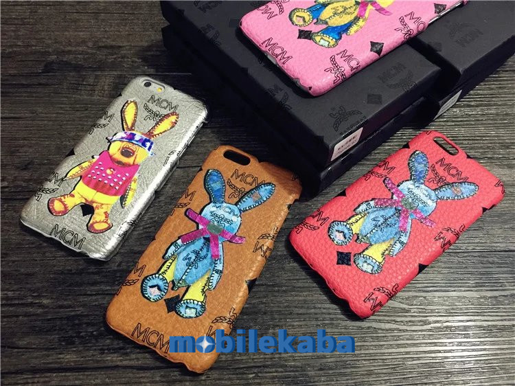 
ブランドMCM iphone8/7plusケースウサギアイフォン6
