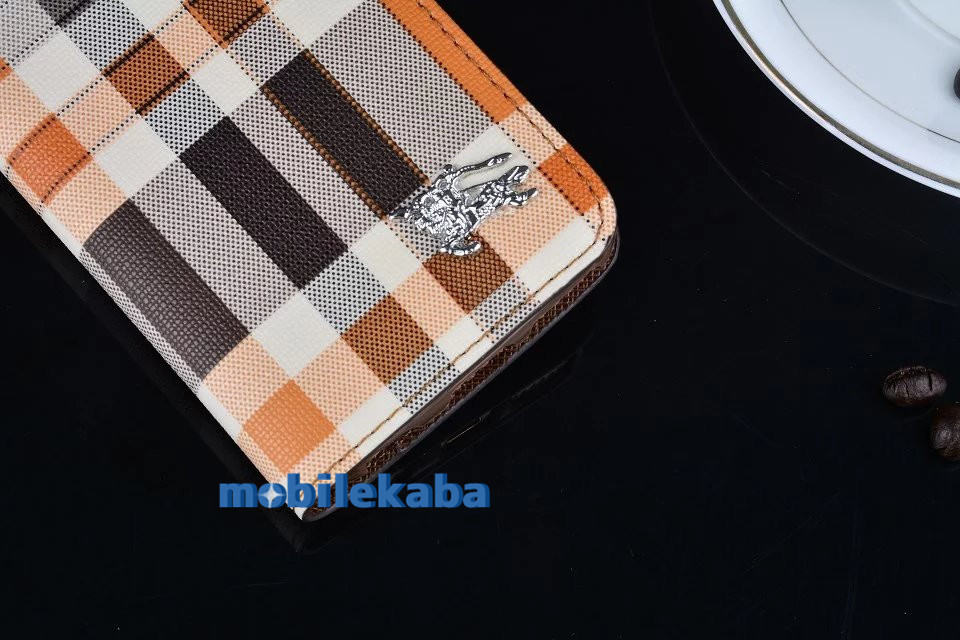 
Burberry柄格紋ノート型 ブランド レザー製 iPhone6s スタンド機能
