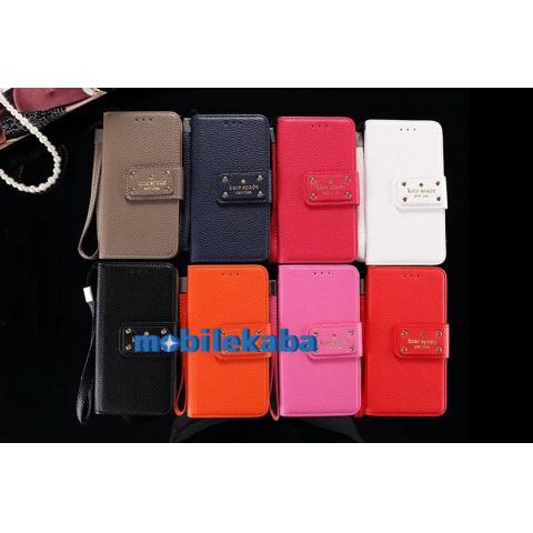 ■6h限定×送無 超目玉■kate　spadeケイト・スペードiPhone8/7 Plus/6sケース 手帳型チェーン付きカード収納きれい高質革製Galaxy s7 edge/s6ケース