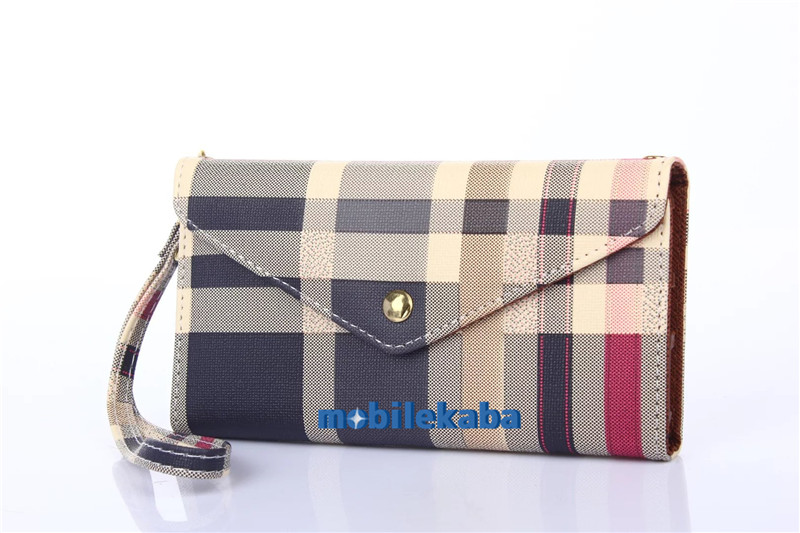 
バーバリー Burberry三つ折り8/7PLUSケース封筒デザイン アイフォン6sプラス
