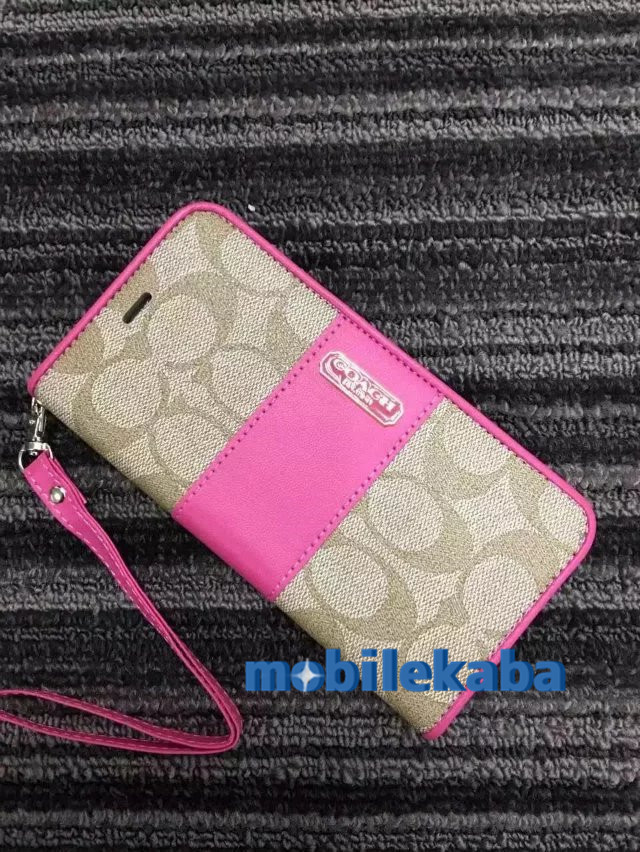 
coachブランド iphone7/7 Plusケース コーチ S6 S7 手帳型
