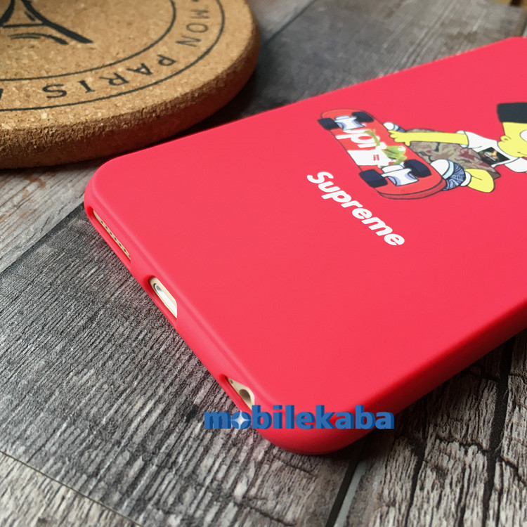 
ザ・シンプソンズsupストリートファッションstussyコラボ6sケースiphone6plusアイフォン7赤携帯カバー 
