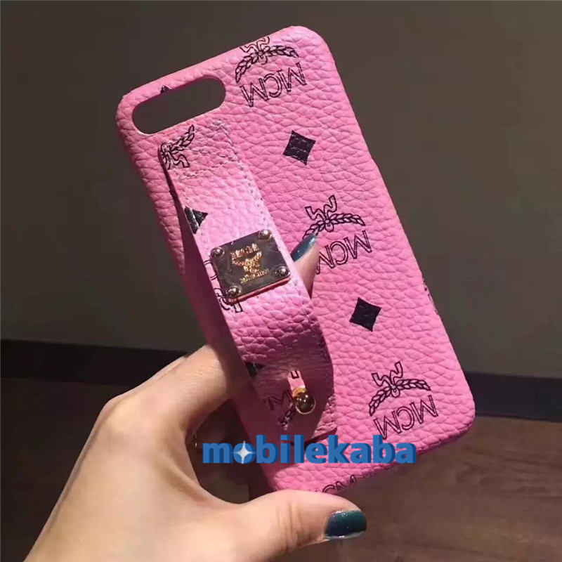 
ｍｃｍ iphone8/7plusケース　エム シー エム　ベルト付き
