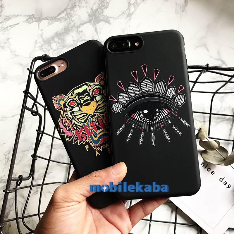 
ケンゾーkenzoブランドケンゾー KENZO アイフォン7 Plus/6s　虎とらトラ目　お揃いケース
