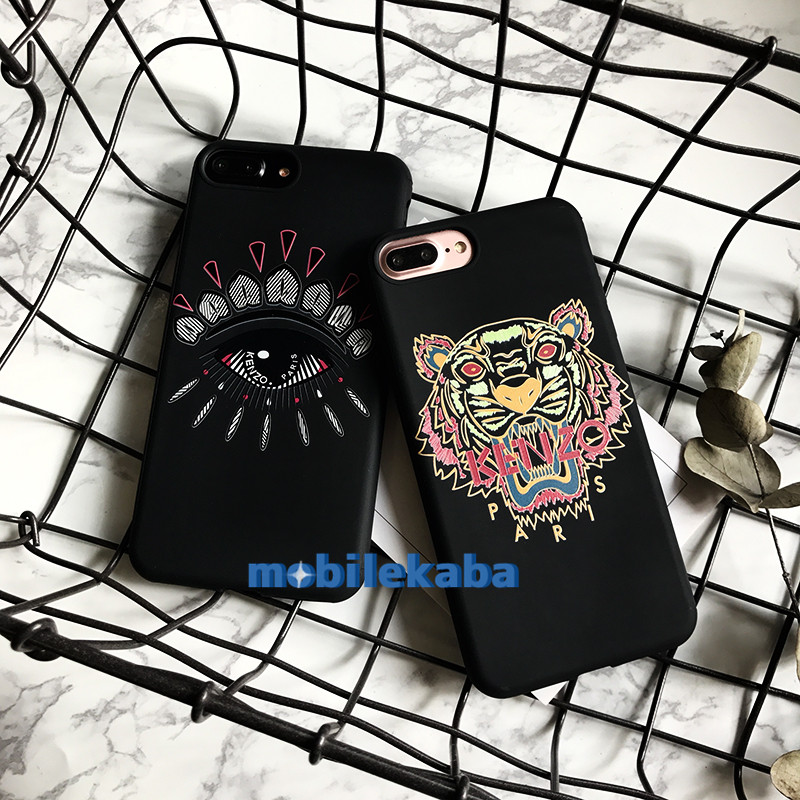
ケンゾーkenzoブランドケンゾー KENZO アイフォン7 Plus/6s　お揃いケース 虎とらトラ目
