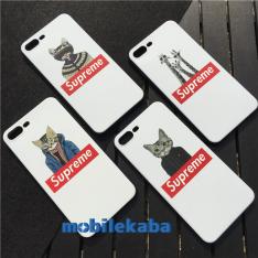 ファッション8ブランド8plusシュプリームSupremeケース猫ねこネコ麒麟キリンiPhone8/7plus携帯カバー