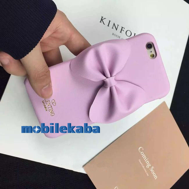 
Valentinoおしゃれシンプルリボン付きデザインiPhone6s/7ケース
