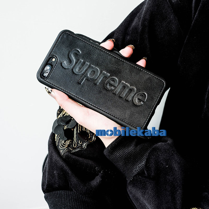 
iPhone8　ケース　シュプリーム ブランドSUPREME  　浮絵なデザイン
