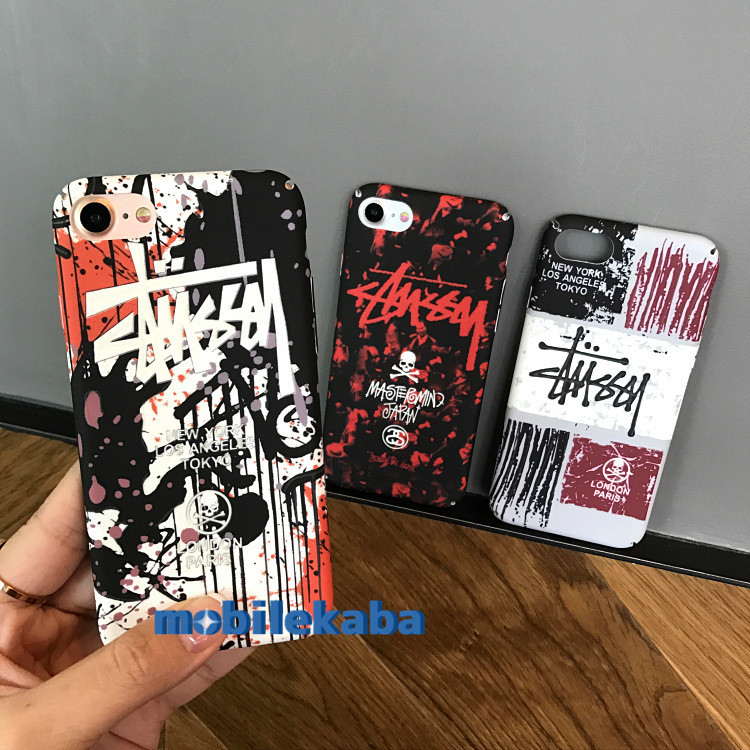 
ストリートファッションブランドstussy 6sケースiphone6plusアイフォン7携帯カバー 
