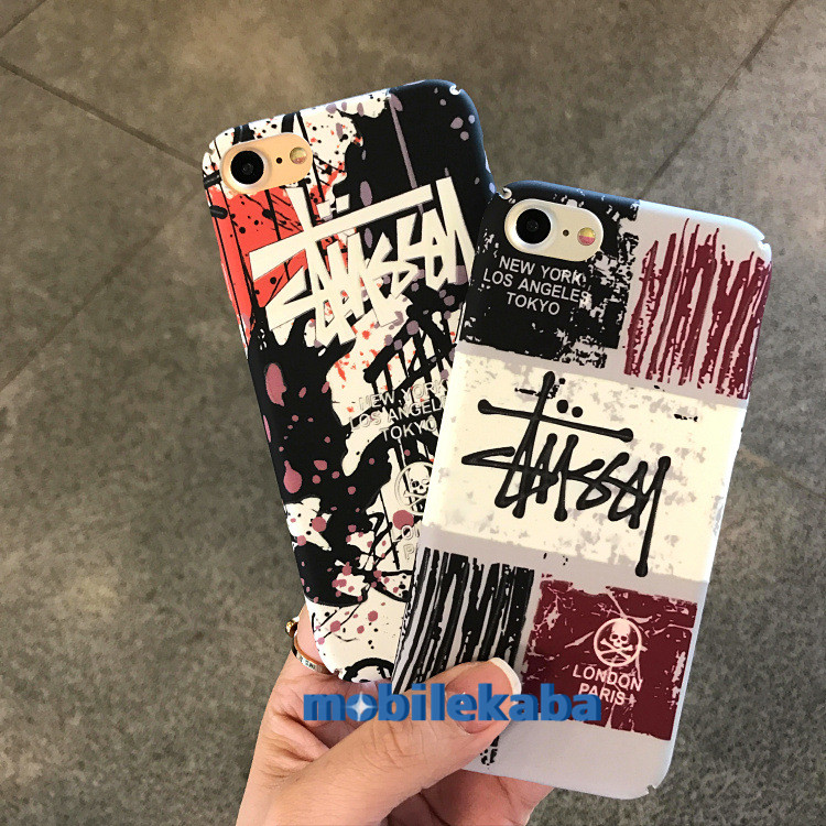 
ファッションブランドstussy 6sケースiphone6plusアイフォン7携帯カバー
