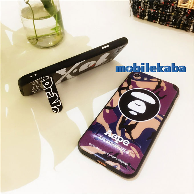 
iPhone7ケースAape個性的シリコン製

