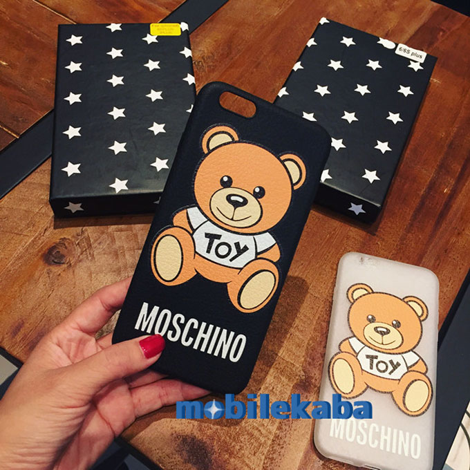 
モスキーノ可愛いくまクマiPhone7/8ケース
