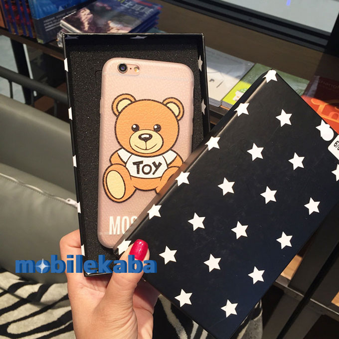 
クマ型iPhone8/7/7Sケースおしゃれ携帯カバー
