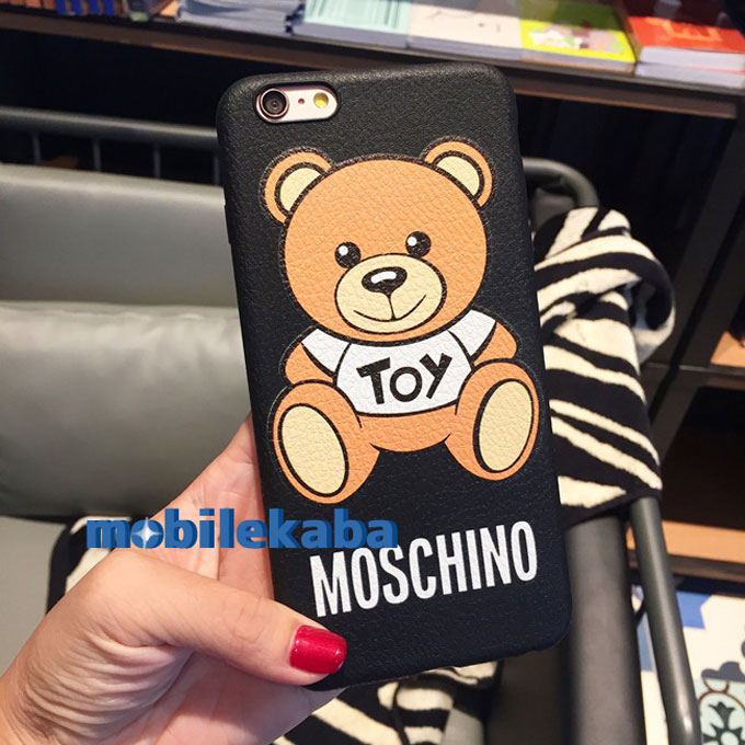 
モスキーノブランド風クマiPhone8ケース
