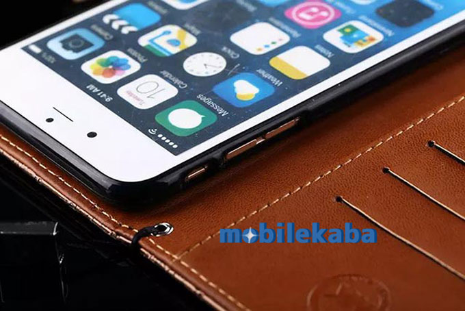 
MKブランド風iPhone8ケース上品革製
