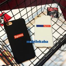 シンプル8簡潔iPhone8ケース supremeシュプリーム流行りストリート風 8plus男女ペア人気 アイフォン7/7s
