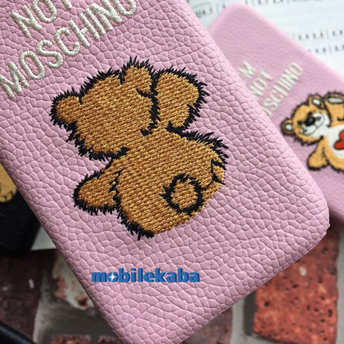 
萌風熊クマモスキーノ可愛いiPhone8ケース
