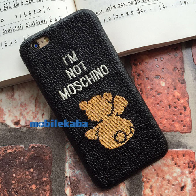 
男女問わずmoschino流行りモスキーノ可愛いiPhone8ケース
