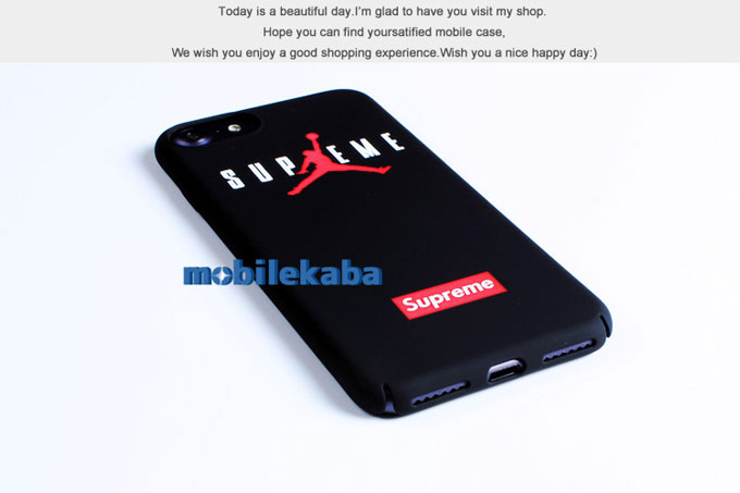 
ブラック レッド iPhone8/7ケース
