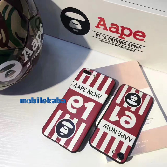 
ファッションAape 個性派iPhone8ケース
