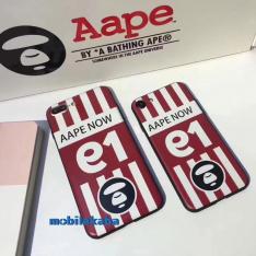 【20％OFF】ファッション縞柄Aapeエーエイプ 8ブランド風iPhone7/8ケース 8plusカッコイイ猿模様 人気iPhone7sケース