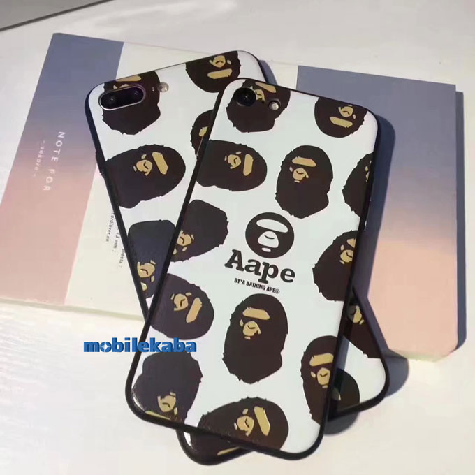 
Aape 浮き彫り カッコイイ アイフォン8ケース
