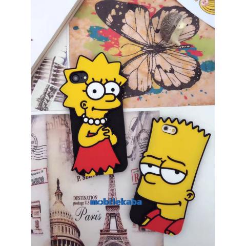 The simpsonsキャラクターiPhone8ケース ファッション面白い 人気シンプソンズ 立体個性的iPhone7/7s携帯カバー