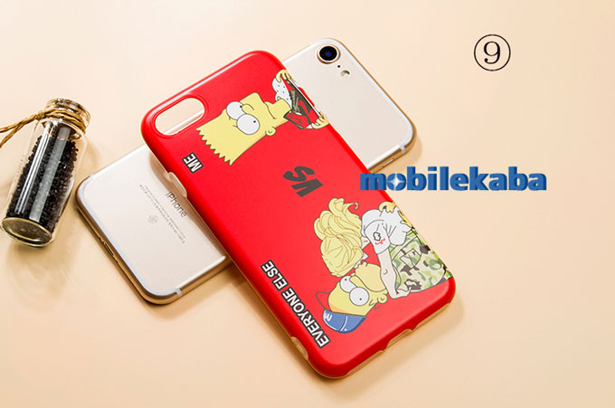 
シンプソンズ iPhone8ケース ペアルック
