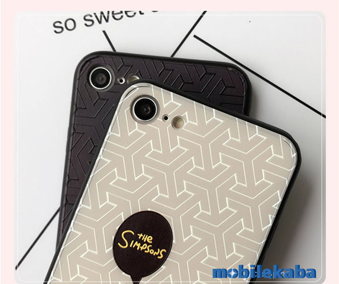 
男女 シンプソンズ iPhone8ケース
