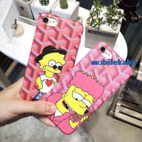 有名なキャラクターシンプソンズThe simpsons人気 iPhone7iPhone8ケース 磨り出す カッコイイ男女向けの設計iPhoneX携帯カバー