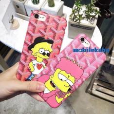 有名なキャラクターシンプソンズThe simpsons人気 iPhone7iPhone8ケース 磨り出す カッコイイ男女向けの設計iPhoneX携帯カバー