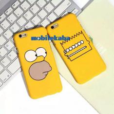 人気度高いiPhone7 iPhone8 ケース the simpsonsザ・シンプソンズ 黄色いシンプル面白いデザイン 大きい目カッコイイ個性iPhone7plsu携帯カバー