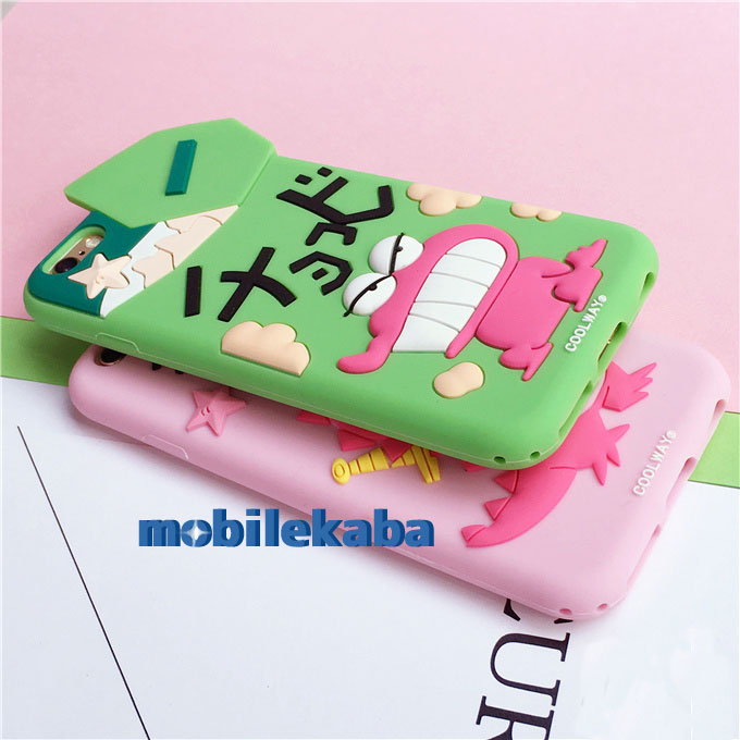 
個性派 キャラクター クレヨンしんちゃん iPhone8 ケース
