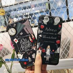 幻想星空 ディズニー Disney アリス iPhone8 ケース キャラクター 時計バラ 浮き彫り 童話 デザイン iPhone7 iPhone7sスマホケース