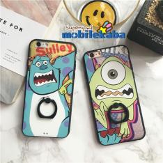 モンスターズ・インク iPhone8 iPhone7 ケース ディズニー Disney 滑稽キャラクター マイク・ワゾウスキ ジェームズ・P・サリバン 人気iPhone7s リング付き 携帯カバー