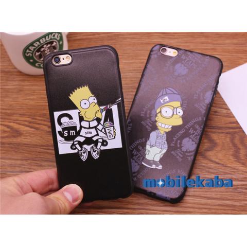 The simpsons ザ・シンプソンズ iPhone8 iPhone7 浮き彫り ケース カッコイイ キャラクター 滑稽 iPhone7s plus携帯カバー 個性主張の方におすすめ