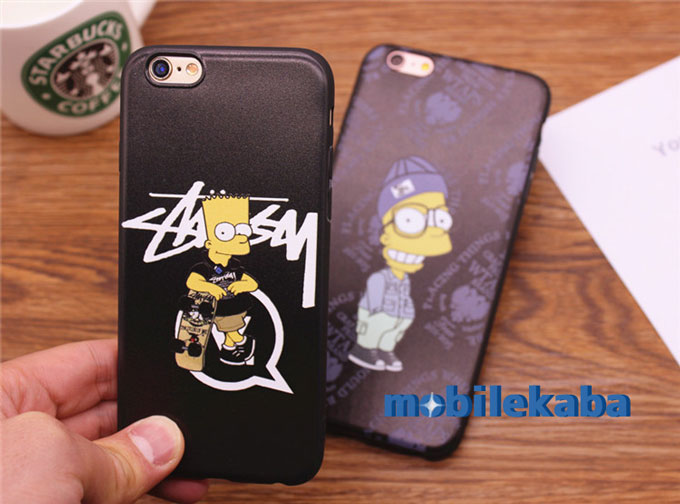 
カッコイイ キャラクター 人気 シンプソンズ iPhone8 ケース
